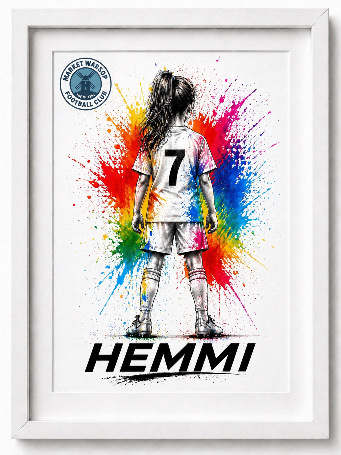 Personalised Player Picture Frame