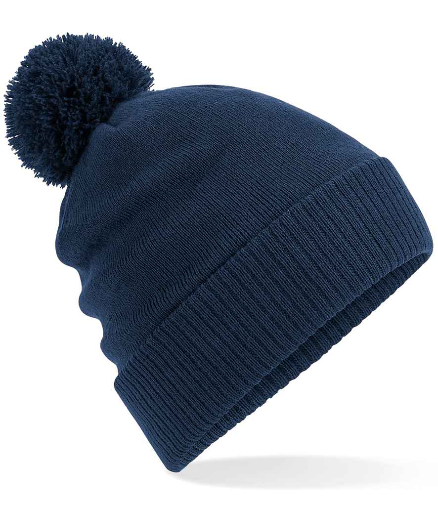 Childrens and Adults Bobble Beanie Hat (PRINTED LOGO)