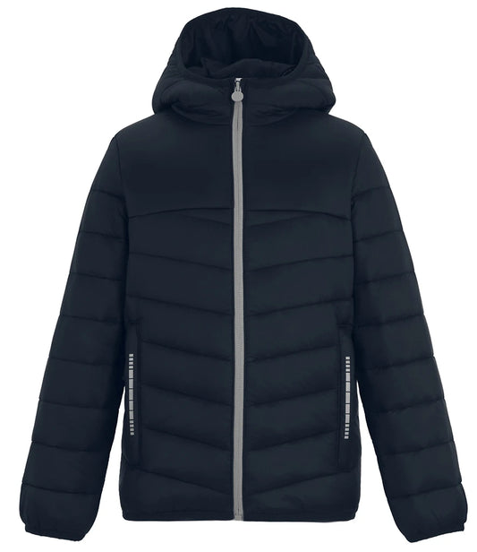 Childrens Regatta Kids Loftlite Hooded Baffle Jacket