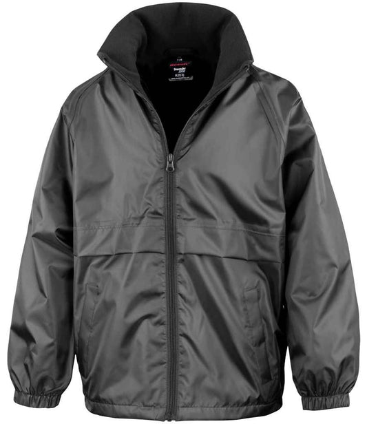 Kids Micro Fleece Lined Waterproof Jacket (Personalised)