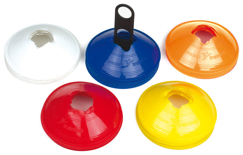 Precision Saucer Multi-Colour Cones : Set of 50