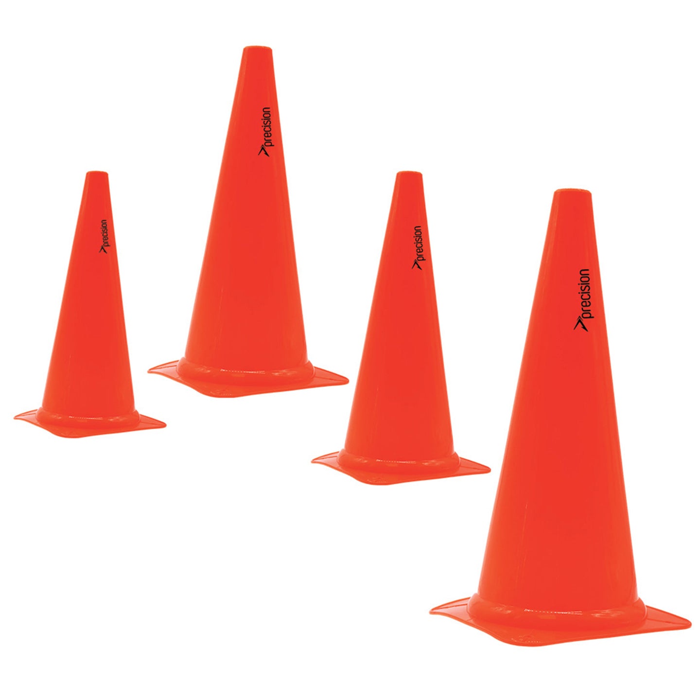 Precision Traffic Cones 9'' (Set of 4)