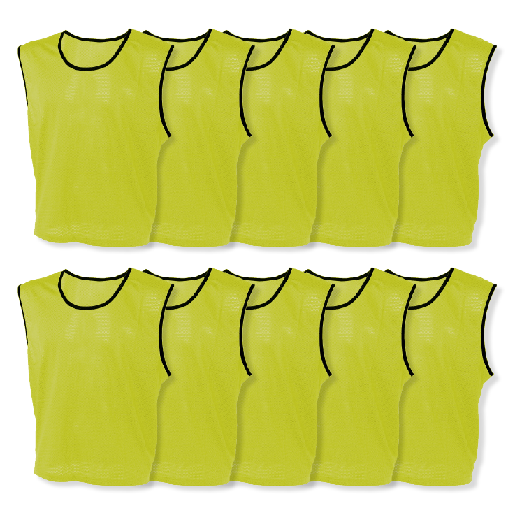 Mesh Training Bibs ( Personalised ) PACK OF 10