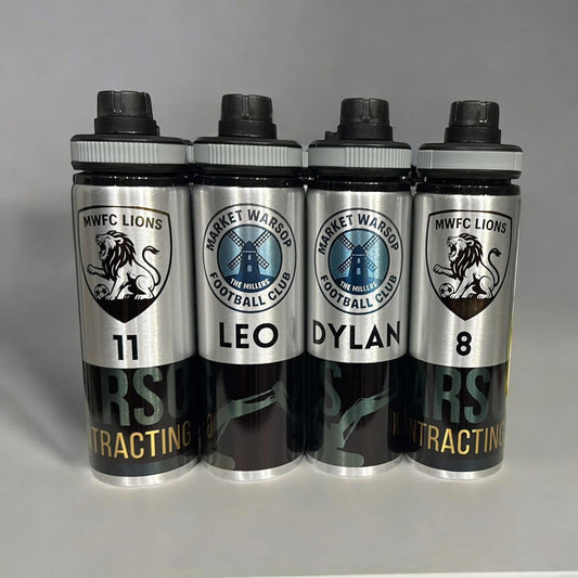Personalised Stainless Steel Water Bottle