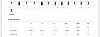 Childrens Knitted Tracksuit bottoms (personalised)