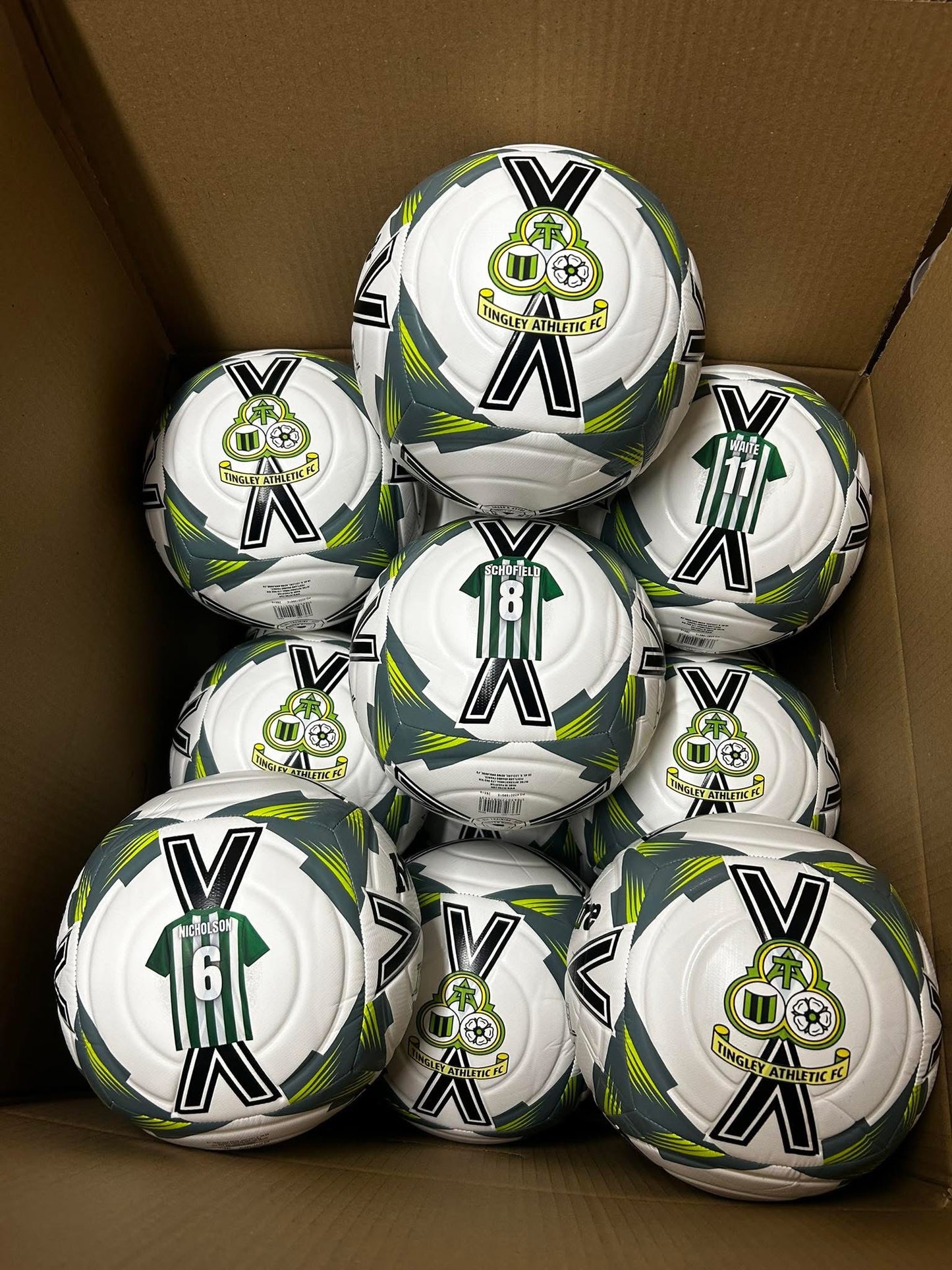 Mitre Impel one 10x Footballs (Personalised)