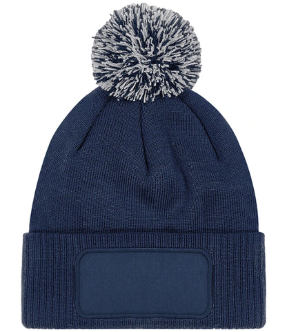 Adults Patch Beanie Hat ( Printed )