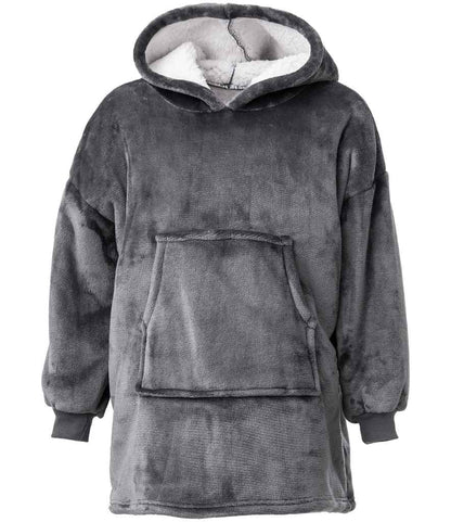 Kids Oversized Hooded Blanket (Embroidered logo)