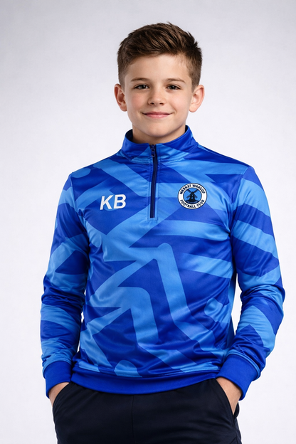 Children’s Custom 3/4 Zip Training Top