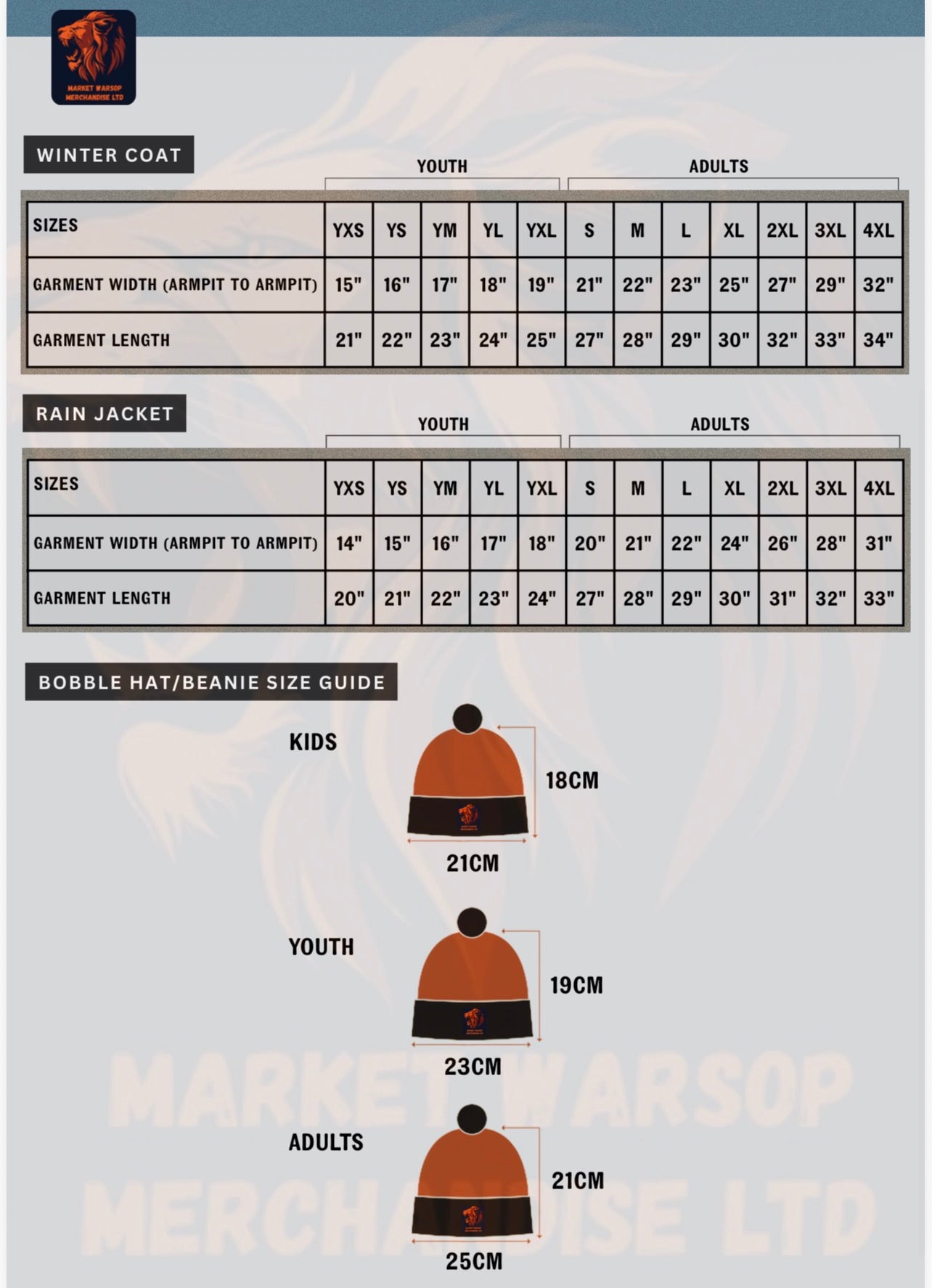 Adult's Custom Winter Coat