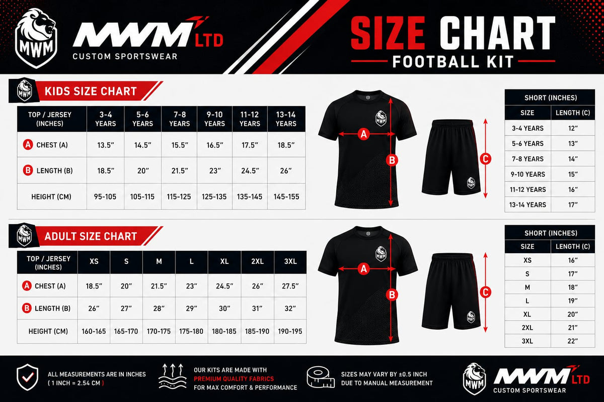 Children's Custom Football Kits