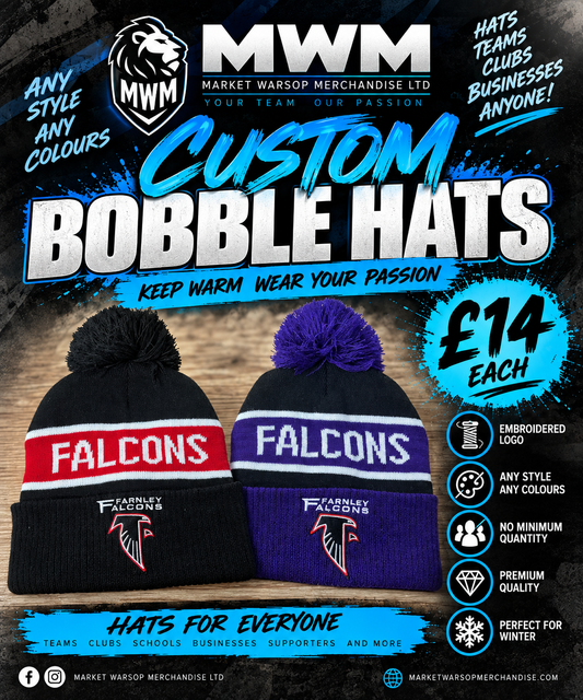 Custom bobble hat
