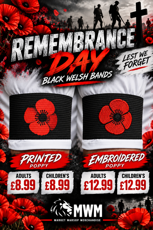 Remembrance Day armbands.