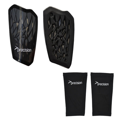 Precision Pro Fusion Flex Shin Guards With Sleeves