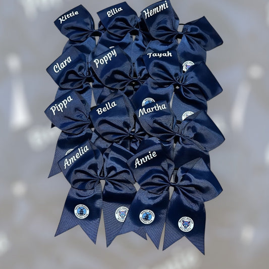 Personalised Large Bow Bobble