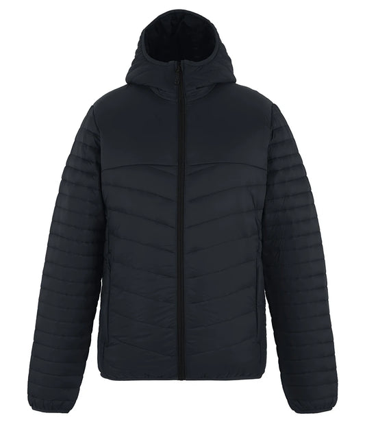 Adults Regatta Loftlite Hooded Baffle Coat