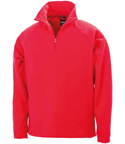 Adults Unisex Zip Neck Micro Fleece (Personalised)