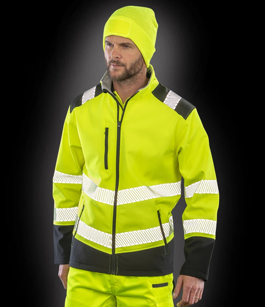Safe-Guard Printable Ripstop Safety Soft Shell Jacket