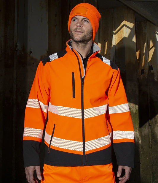 Safe-Guard Printable Ripstop Safety Soft Shell Jacket
