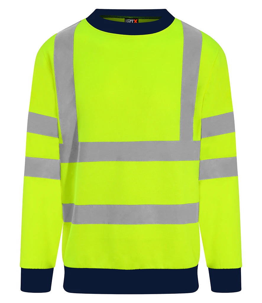 High Visibility Two Tone Sweatshirt