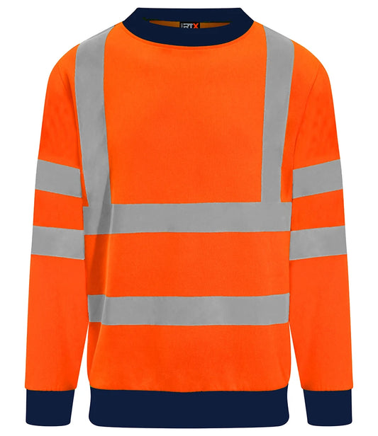 High Visibility Two Tone Sweatshirt