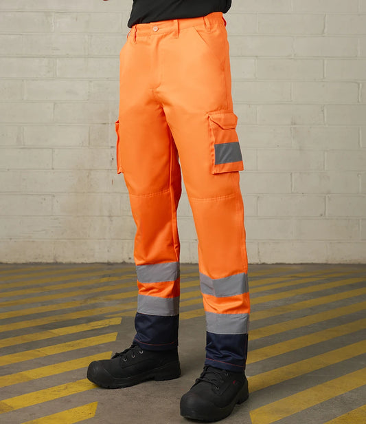 High Visibility Cargo Trousers