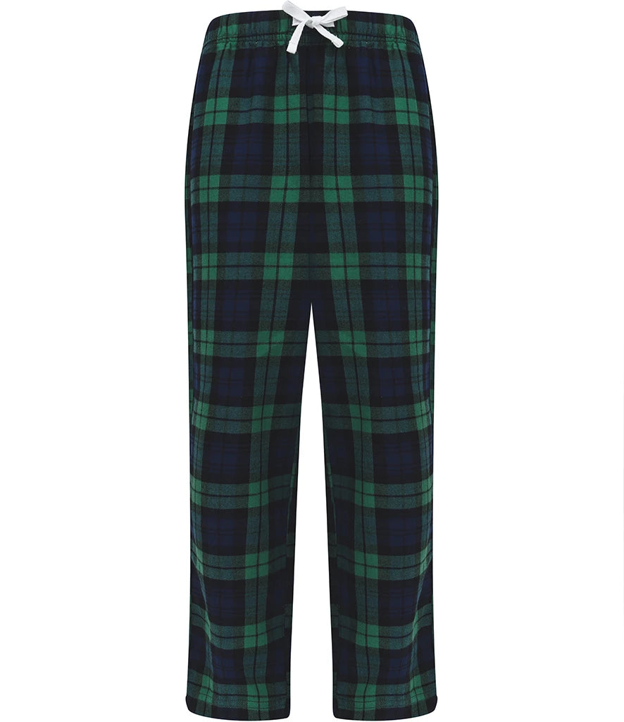 Adults Tartan Lounge Pants And Long Sleeve Cotton Top (Copy)