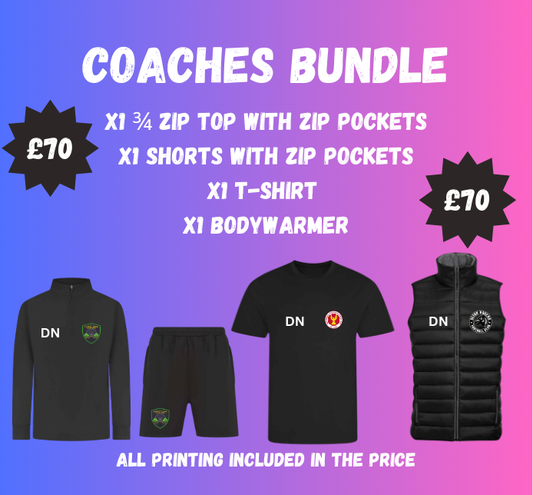 Coaches Bundle ( PERSONALISED)