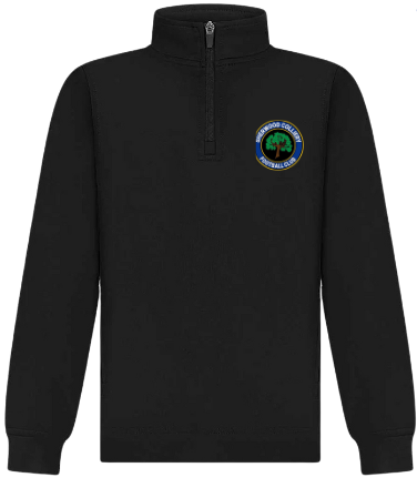 Childrens Quarter Zip Tracksuit Top (personalised)